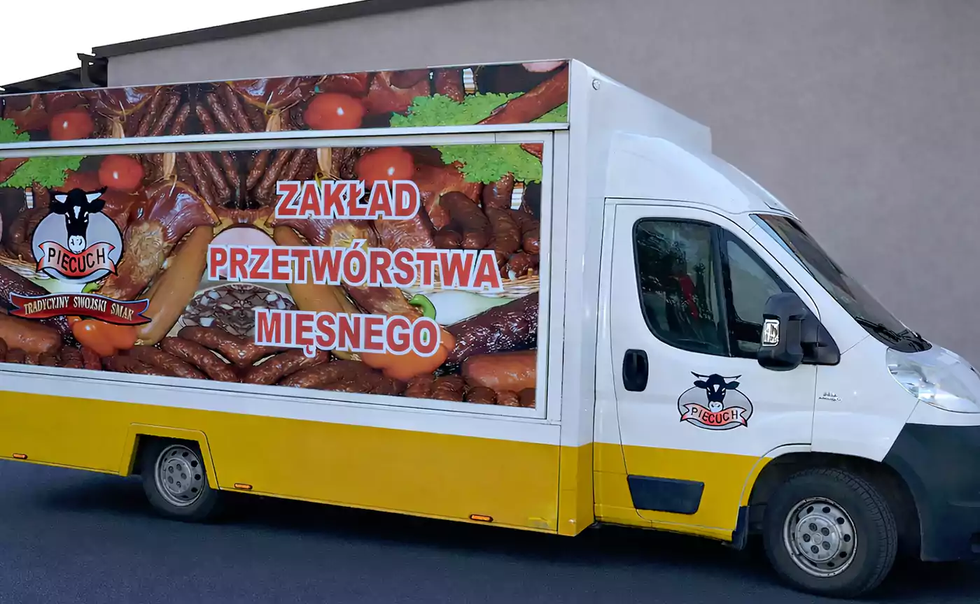 Auto-sklep mięsny Zakładu Masarskiego Piecuch