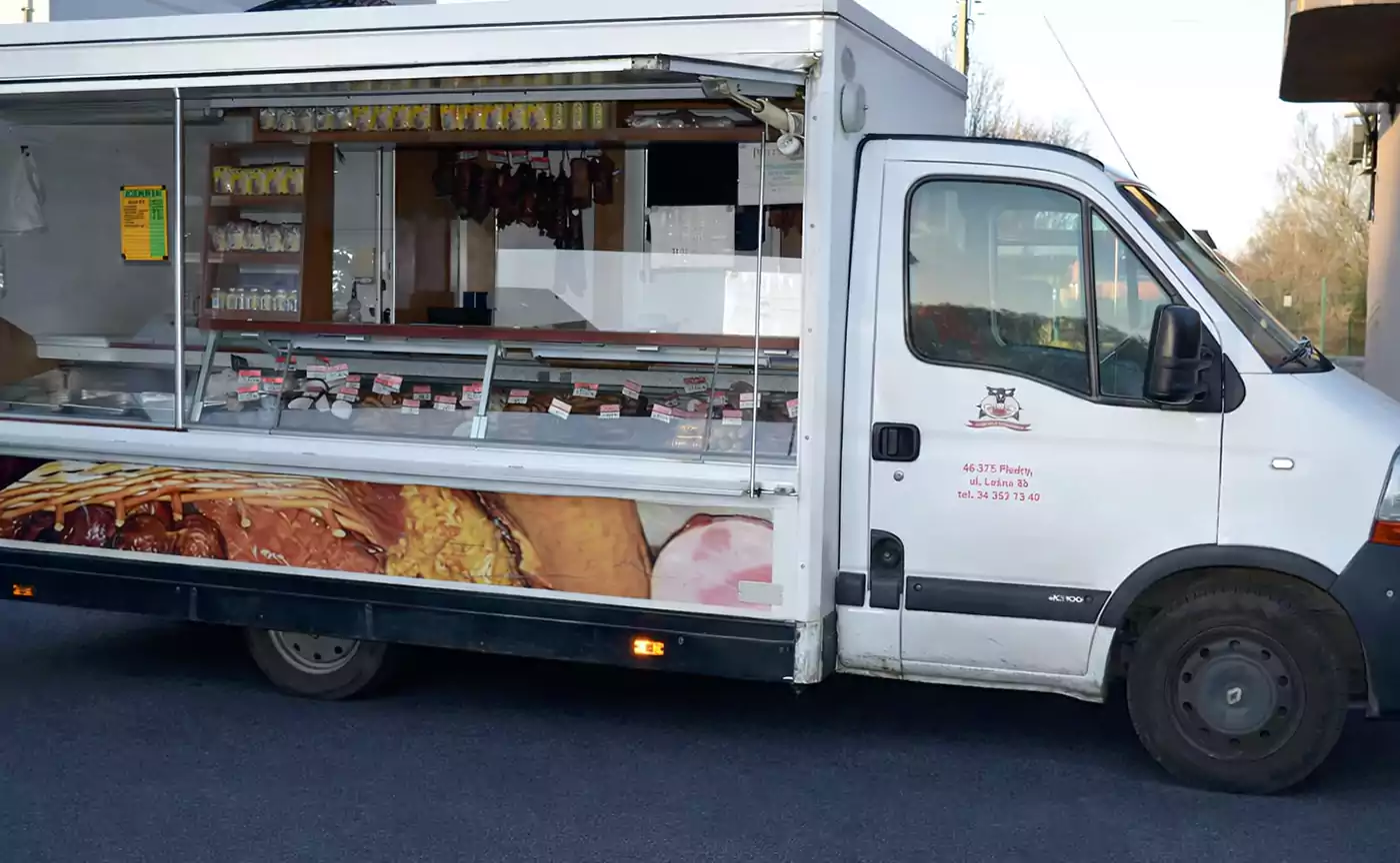 Auto-sklep mięsny